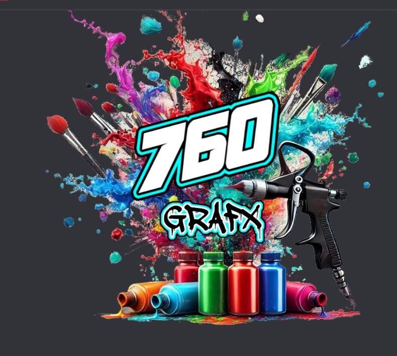 760 GRAFX custom racing liveries
